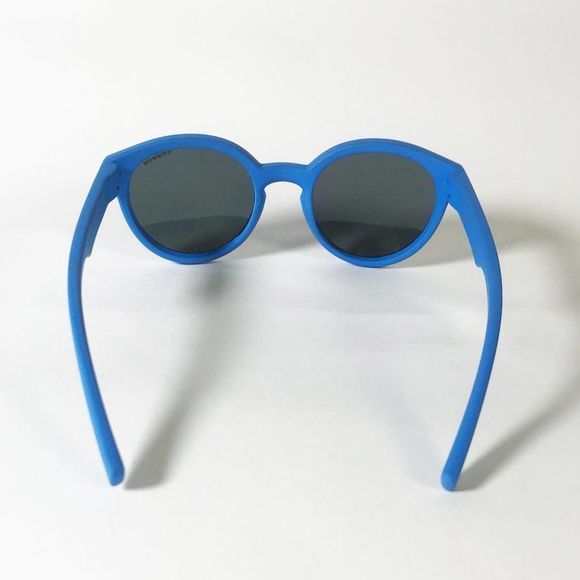 Polaroid Blue Rubberized Round Child Sunglasses - Picture 4 of 7